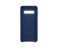Etui Leather Cover do Samsung Galaxy S10 granatowe - 478371 - zdjęcie 3